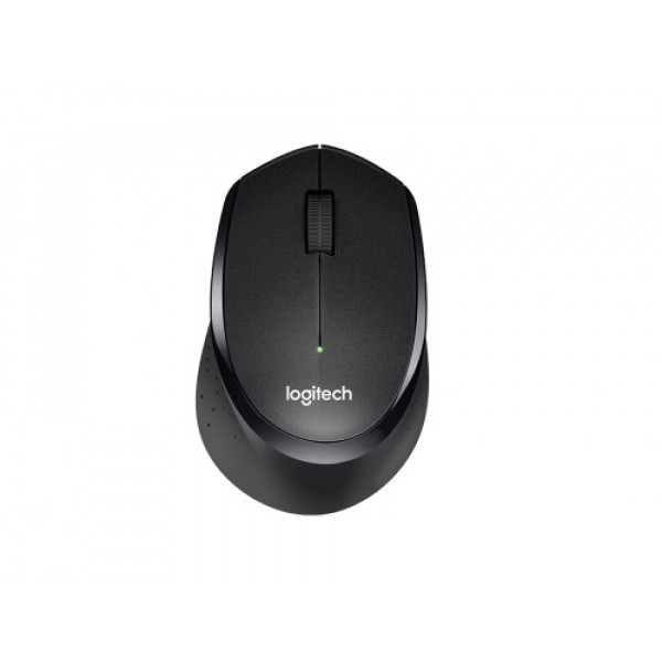Беспроводная мышь Logitech B330 Silent Plus, оптическая для ноутбуков, нано-приемник, черная